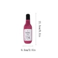 thumbnail image 3 of 1pc Red Wine Bottle Shaped Plush Squeaky Toy For Small Cats And Dogs, Including A Bell And Squeaker Inside, 3 of 5