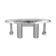 thumbnail image 2 of Flush Mount Marine Cleat, Pull Up Boat Cleat Oxidation Resistance 8in Open Base Highly Polished  For Dock For Kayak, 2 of 8
