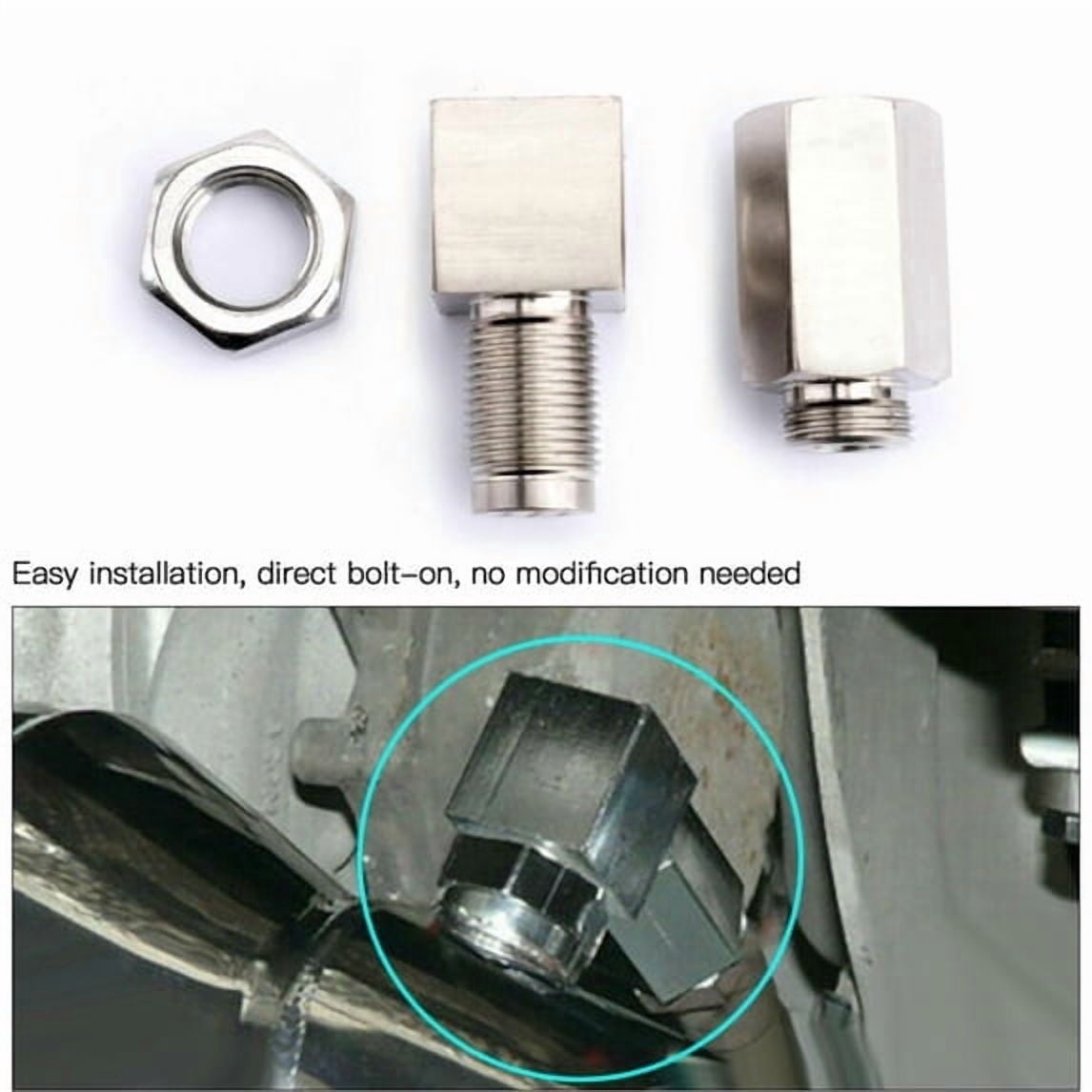 1 PC Oxygen Spacer Engine Light Adapter Bug Catalytic Converter Fix Check,Converter Automotive Accessories catalytic