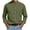 Army Green, variant on Long Sleeve Shirts for Men, Men's Long Sleeve Button Down Shirt Wrinkle Free Untucked Dress Shirt Casual Denim Shirt