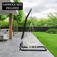 thumbnail image 4 of FDW Hammock Chair Stands hammock stands Hanging Hammock Stands Outdoor Solid Steel hammock Stand Only for Hanging Hammock Air Porch Swing Chair Indoor,Black, 4 of 7
