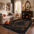 thumbnail image 5 of GENIMO 2'x3' Halloween Doormat, Washable Non Slip Soft Gothic Castle Outdoor Door Mat for Front Door Covered Porch Patio Entryway, Antique Gold, 5 of 6