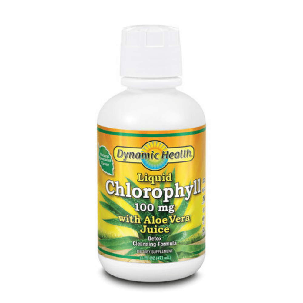 Dynamic Health Liquid Chlorophyll with Aloe Vera Juice 100 mg ...