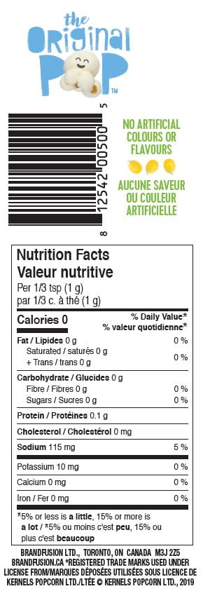 Kernels Dill-irious Popcorn Seasoning, 110 g