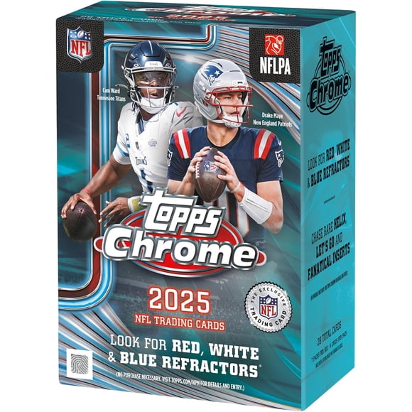 2025 Topps Chrome Football Value Blaster Box