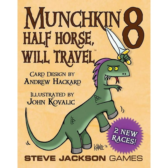 Munchkin 8 - Half Horse, Will Travel Card Game
