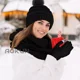 thumbnail image 5 of 3en1 Gorro Bufanda Guantes Tejido Invierno Para Frío Mujer, 5 of 6