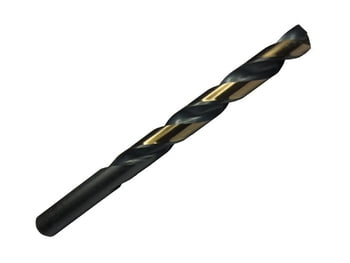 Drill America 11.00mm High Speed Steel Black & Gold KFD Split Point Drill Bit Pack of 6 KFD Series 
