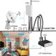 thumbnail image 3 of For Sma To Uhf Extension Cable Rg58 Sma Male To So239 Female Wifi Antenna Pigtail Cable Pl259 Rf Cra, 3 of 5