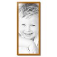 thumbnail image 2 of ArtToFrames 14" x 34" Yellow Picture Frame, 14x34 inch Yellow Wood Poster Frame (WOM-4432),  Pack, 2 of 8