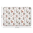 thumbnail image 5 of Forest Fairy Princess Pattern Flannel Non Slip Door Rugs,Washable Door Mats Indoor,Decorative Door Mats,Dirt-Resistant and Absorbent Doormat for Entrance,Bedroom,Kitchen,Bathroom,23.5x16in(60x40cm), 5 of 5
