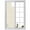 Multicolor, variant on Farmhouse Grid, Window Privacy Film, Country Minimalistic Geometric Plaid Lattice Static Cling UV Sun Blocking Heat Control Window Tint, Non-Adhesive One Way Windows Privacy Cover 19.6''x39.3''