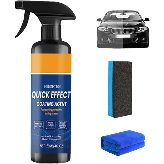 Car Nano Quick-Coat Restore-Coating Spray, Quick Effect Coating Agent for Cars, Nano Quick Coat Restore, Car Coating Spray for Shine & Protection