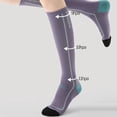thumbnail image 2 of Compression Socks Women & Men Graduated 20-30mmHg for Running, Athletic, Flight Sock - Performance & Recovery, 2 of 7
