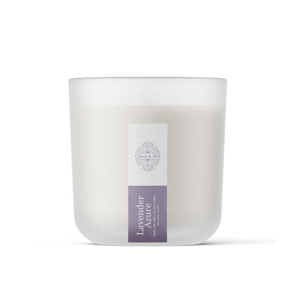 Clove & Hill 14oz- Lavender Azure Scented Soy Wax Candle