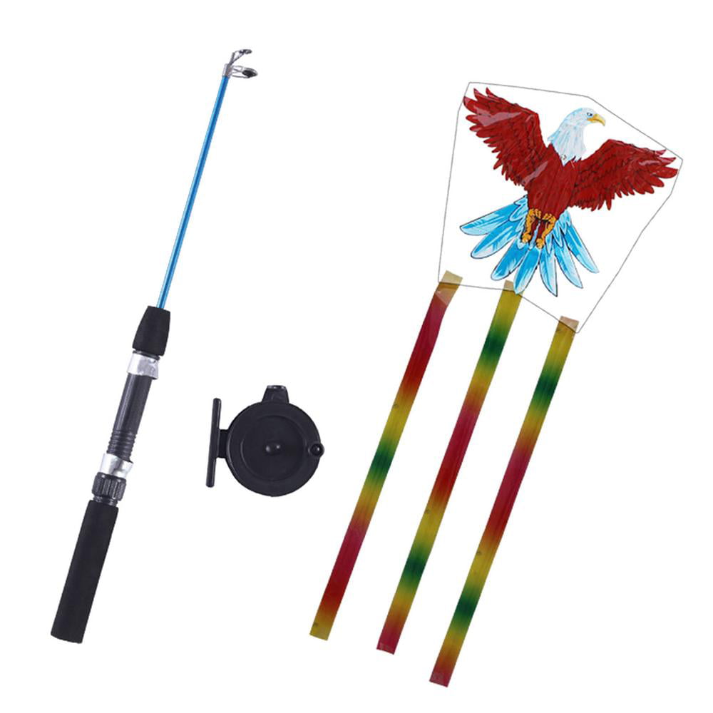 Outdoor Pocket Kite for Kids Mini Single Line Children With 25m Flying Kite Line 