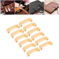 thumbnail image 1 of Zinc Alloy Arch Bridge Buckle, 2pcs Bag Metal Connector Handbag Side Clips Strap Leather Crafts Hardware Color:Bronze,Size:ID 24.5mm for Style, Repair and Decoration, 1 of 7