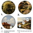 thumbnail image 3 of Designart "Country beauty Tuscan Splendor" Landscapes Floater Framed Wall Decor, 3 of 7