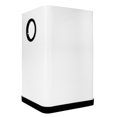 thumbnail image 1 of Bote de Basura Cuadrado Jofel Blanco Sin Tapa Capacidad 10L Lámina Galvanizada Calibre 20, 1 of 4