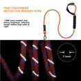 thumbnail image 4 of Cuerda De Remolque De Nailon Para Mascotas Cable De Transporte Para Caminar De Perro De Alta Dureza Cable De Transporte De Tracción De Superficie Lisa Con Correa Para La Muñeca Cinta Reflectante De Eigraketly PT001045-00, 4 of 7