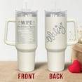 thumbnail image 2 of Wife Gifts For Her - Valentines Day Gifts For Wife,Christmas,Mothers Day,Birthday Gifts For Women,Anniversary Wedding Gifts For Her - 40oz Insulated Tumbler With Handle And Straw, 2 of 6