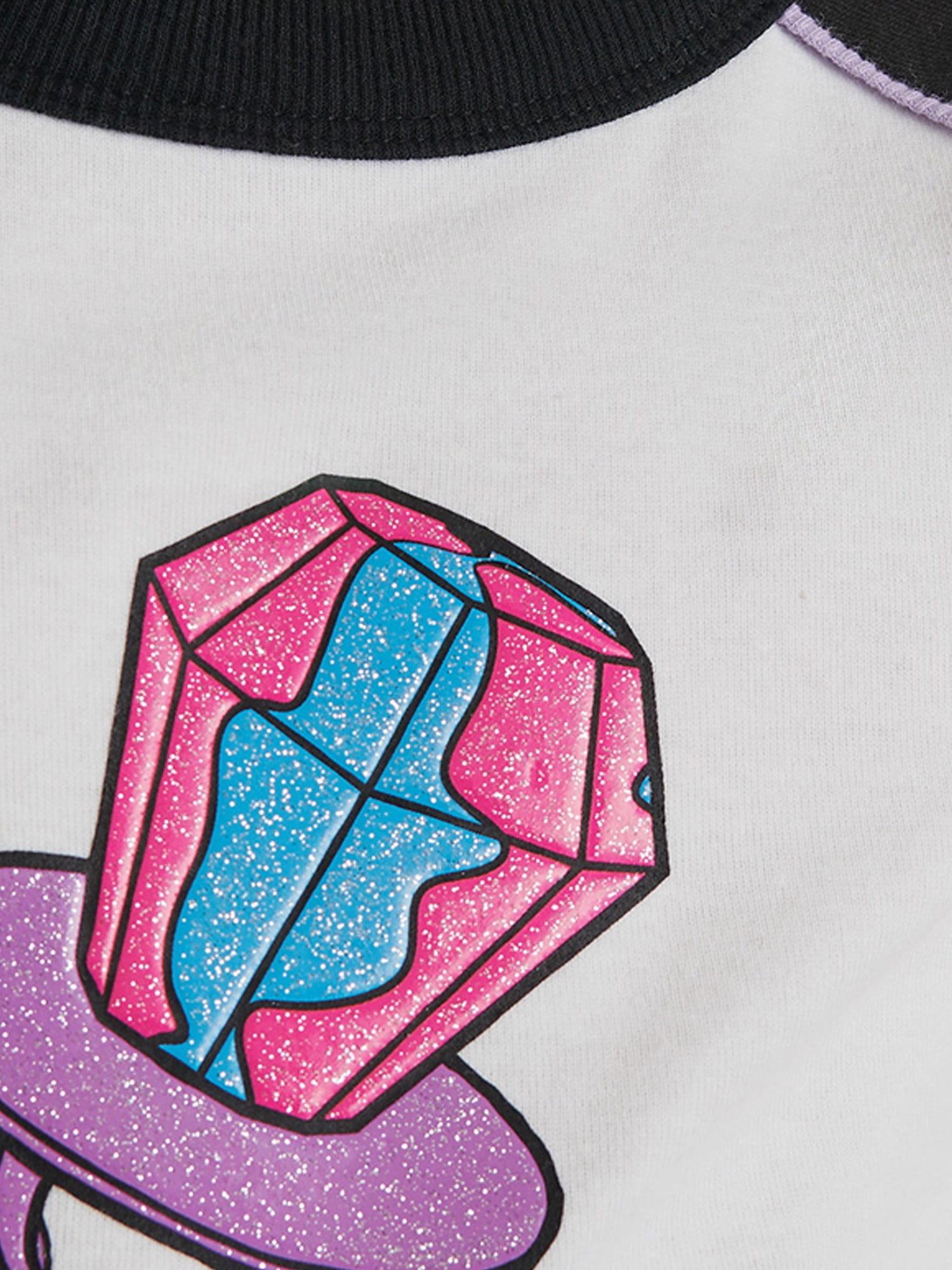 Justice Girls Ring Pop Collab Raglan Baby Tee, Sizes XS-XLP