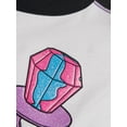 thumbnail image 5 of Justice Girls Ring Pop Collab Raglan Baby Tee, Sizes XS-XLP, 5 of 5