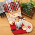 thumbnail image 5 of asddcavvf Christmas Decorative Socks Design Bone Socks Bring To the Holiday Ornament String Hangers Thanksgiving Decorations Ceramic Ornament, 5 of 5