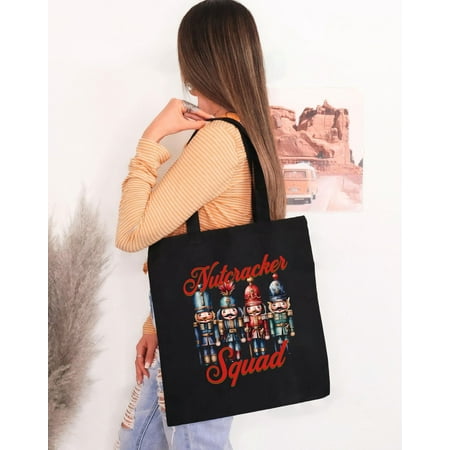 vintage Nutcracker Squad Tote Bag-TH36824