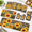 Aged Brown-Vivid Sunflower, variant on Dark Blue Classic 10 Pack Farmhouse Kitchen Linen Decor and Accessories Set