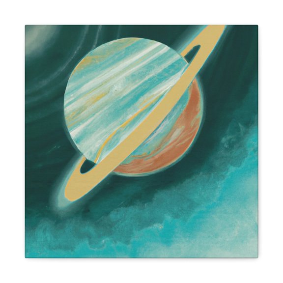 Uranus Planetary Majesty - Canvas