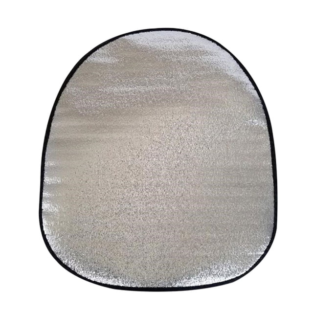 DQrwqpou Cubierta Del Volante Del Coche Papel Aluminio Protección Solar Visera Aislamiento Bloque Solar