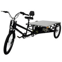 Electric Flatbed Cargo Trike, Electric Flatbed Trike For Industrial Efficiency