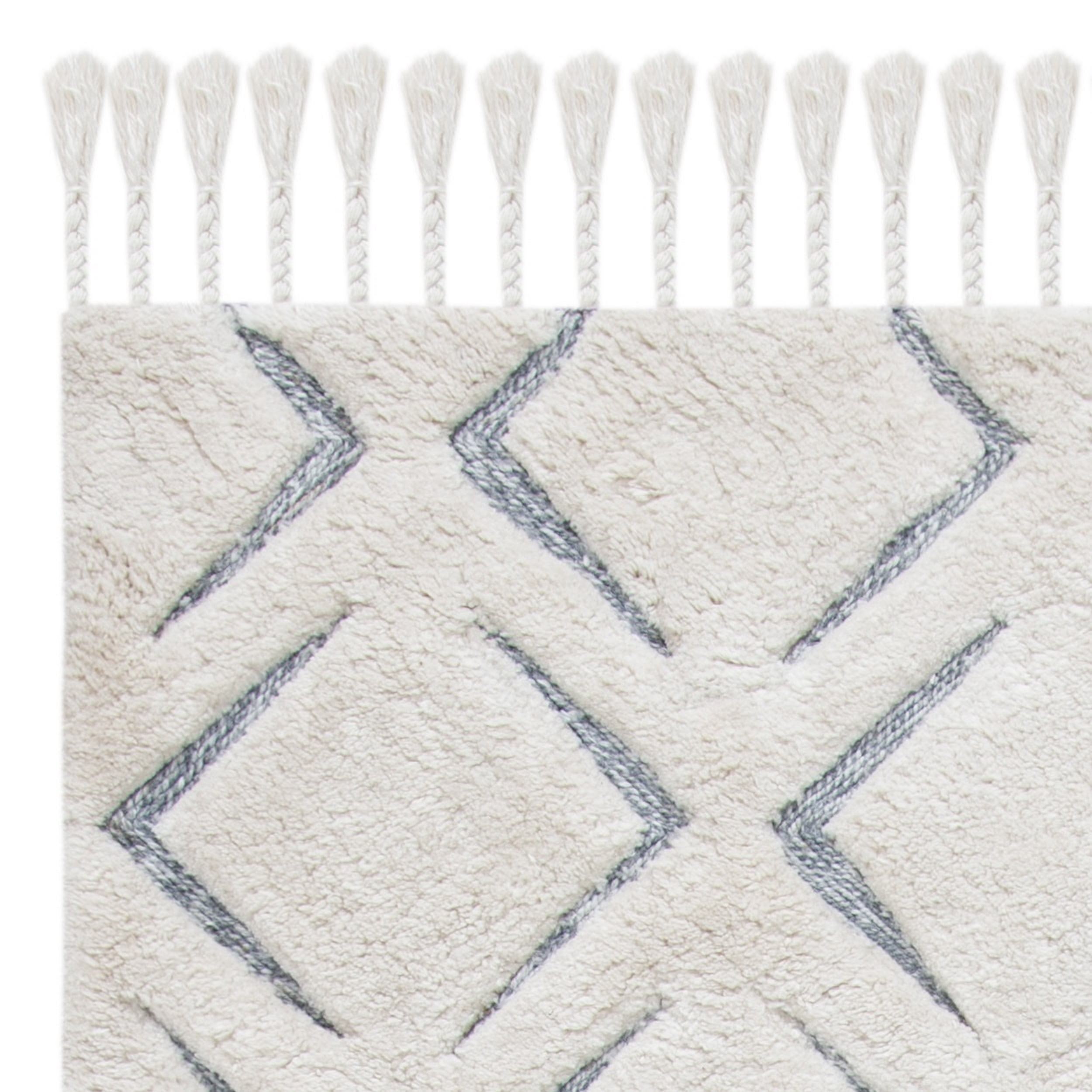 SAFAVIEH Sahara Ashlea Geometric Area Rug, Ivory/Grey, 6' x 9'