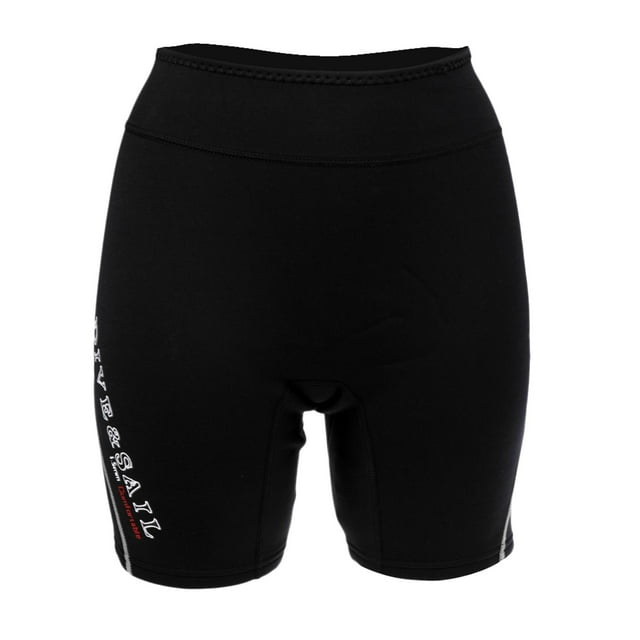 Pantalones cortos de neopreno de 1,5 mm para buceo, buceo, esnórquel y buceo para hombres y mujeres. Gris