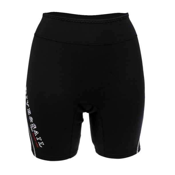 Pantalones cortos de neopreno de 1,5 mm para buceo, buceo, esnórquel y buceo para hombres y mujeres. Gris