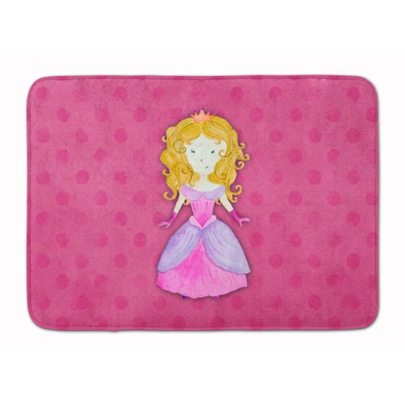 Princess Watercolor Machine Washable Memory Foam Mat