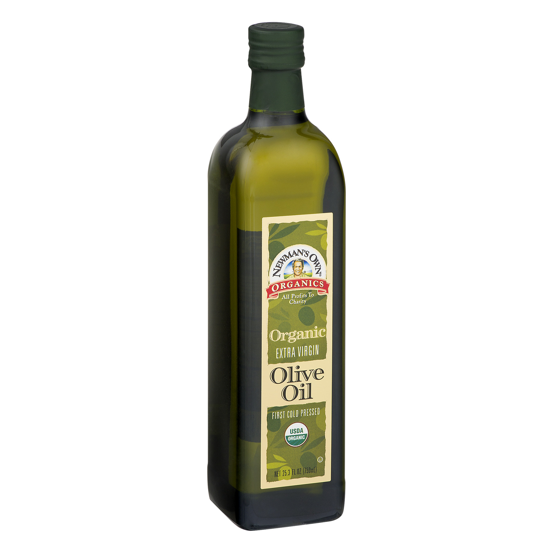 Newman'S Own Organics Extra Virgin Olive Oil, 25.3 Fl Oz.