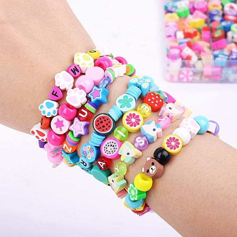 How to Make Clay Bead Bracelets