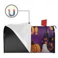 thumbnail image 2 of Scary Pumpkin Bat Spider Purple Spooky Halloween Mailbox Covers,Magnetic 21x25.5 Inch Mailboxwrap Waterproof Durable Halloween Post Letter Box Covers for Rustic Farmhouse Home Decorative, 2 of 4