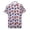 A-Red352, variant on XIAOCHA Vibrant Polo Shirt for Men Short Sleeve Daily Casual Golf Sport Performance Tees