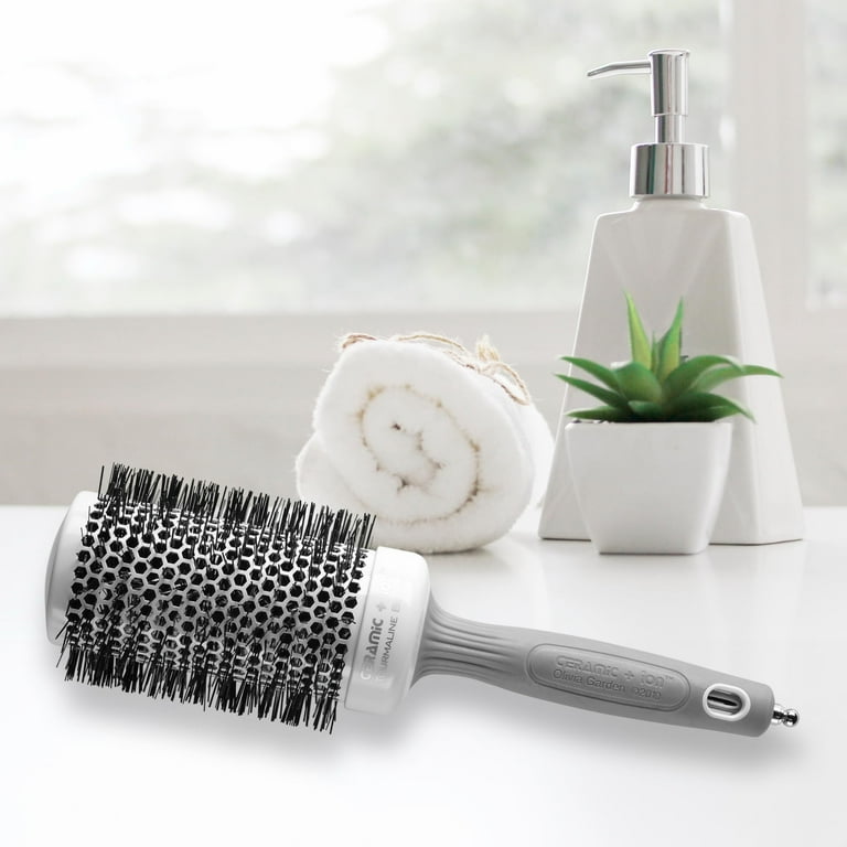 Olivia Garden Ceramic+Ion Heated Round Hairbrush CI-55 2 1/8 for