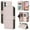Beige, variant on Allytechgroup Case for iPhone 16 Plus with Credit Card Slot, Built-in Shoulder Strap Lanyard PU Leather Wallet Flip Stand Case Full Body Shockproof Protective for iPhone 16 Plus, Beige