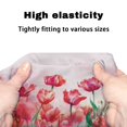 thumbnail image 7 of HELLHERO Red Tulips Rollator Seat Cover Walker Seat Back Covers Machine Washable Easy to Clean For Seniors Men & Women, 7 of 7