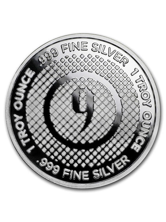 1 oz Silver Round - 9Fine Mint (Diamond Pattern)