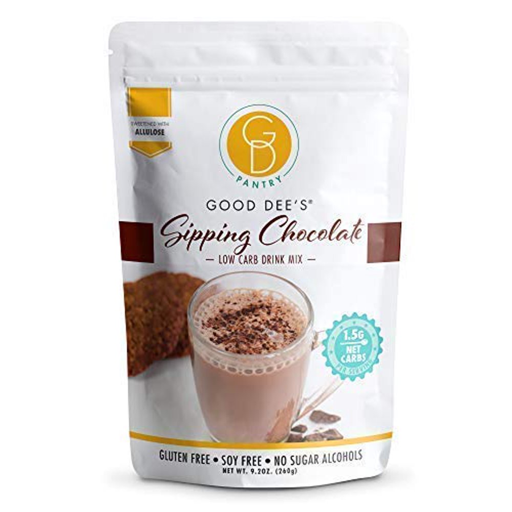 Good Dee?s Sipping Chocolate Low Carb Keto Drink Mix (1.5g Net Carbs