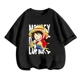 thumbnail image 3 of Camiseta de una pieza de Anime para adolescentes, camisetas de manga corta de verano, ropa para niños, camisetas de Luffy para niñas, camisetas de Sonic, 3 of 5
