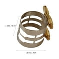 thumbnail image 2 of unbranded Clip Dorado Para Saxofón Alto Ligadura Metálica Resistente Y Ajustable Accesorio Profesional, 2 of 8