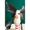 thumbnail image 3 of Kalalou Inc Set Of Two Painted Wood And Metal Moose, 3 of 3