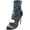 Navy, variant on Blaire-5 Womens Open Toe Strappy Cuff Stiletto High Heel Rhinestone Sandals